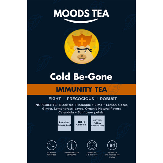 Cold Be-Gone - Lemon Ginger Cirtus
