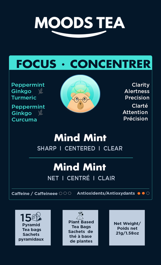 Mind Mint - Mint Gingko Turmeric