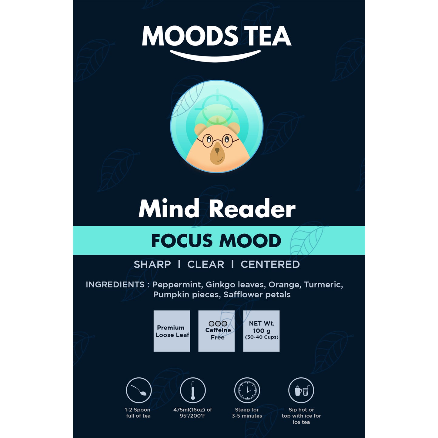 Mind Reader - Mint Gingko Turmeric